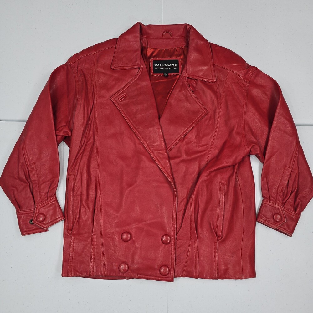 Wilson's Red leather jacket